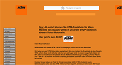 Desktop Screenshot of ktm-musch.de