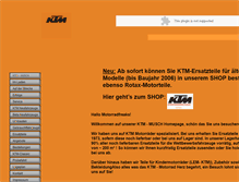 Tablet Screenshot of ktm-musch.de